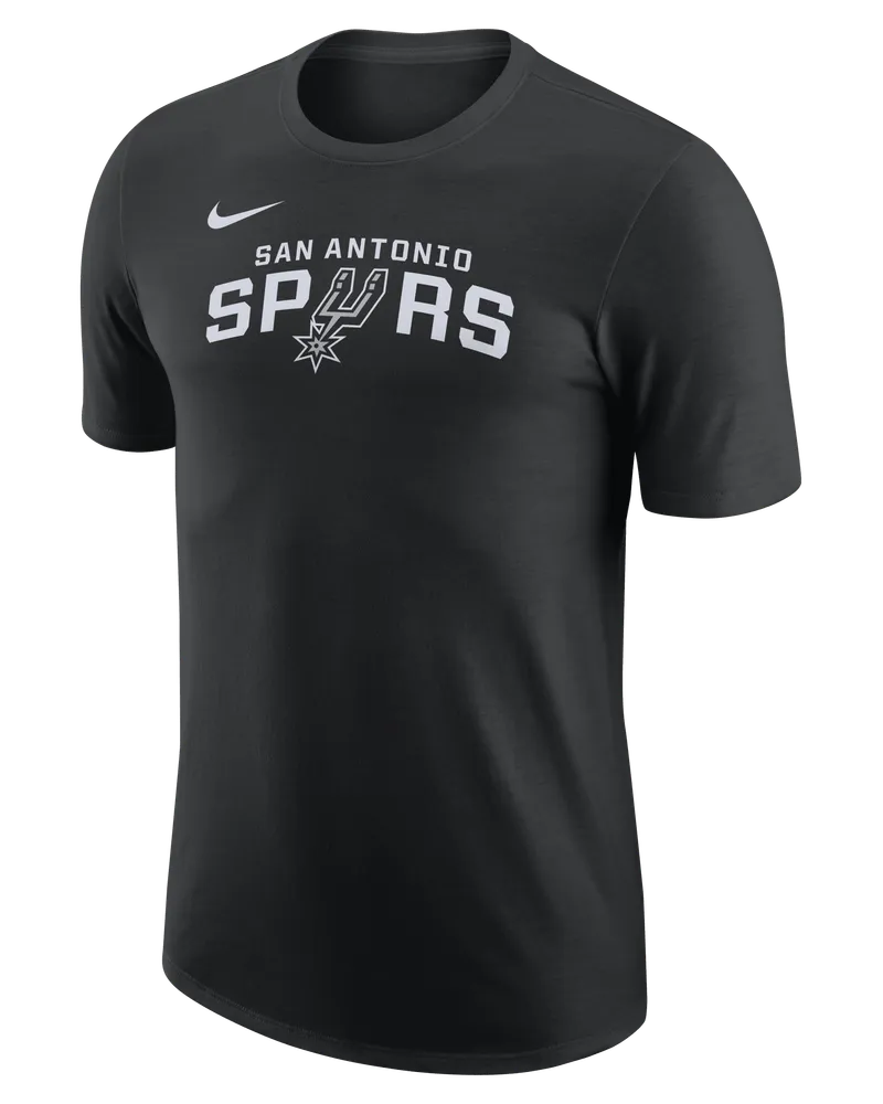 Nike San Antonio Spurs Essential  NBA-T-Shirt für Herren - Schwarz Schwarz