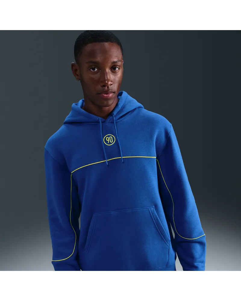 Nike Club Total 90 Fußball-Hoodie (Herren) - Blau Blau