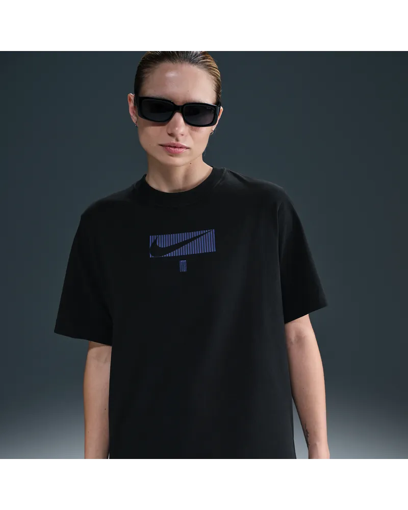 Nike Inter Mailand Supporter  Fußball-T-Shirt (Damen) - Schwarz Schwarz