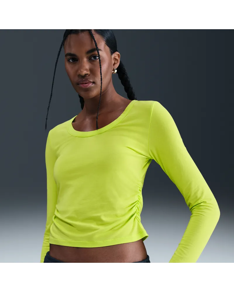 Nike Sportswear Chill Knit Longsleeve (Damen) - Grün Grün