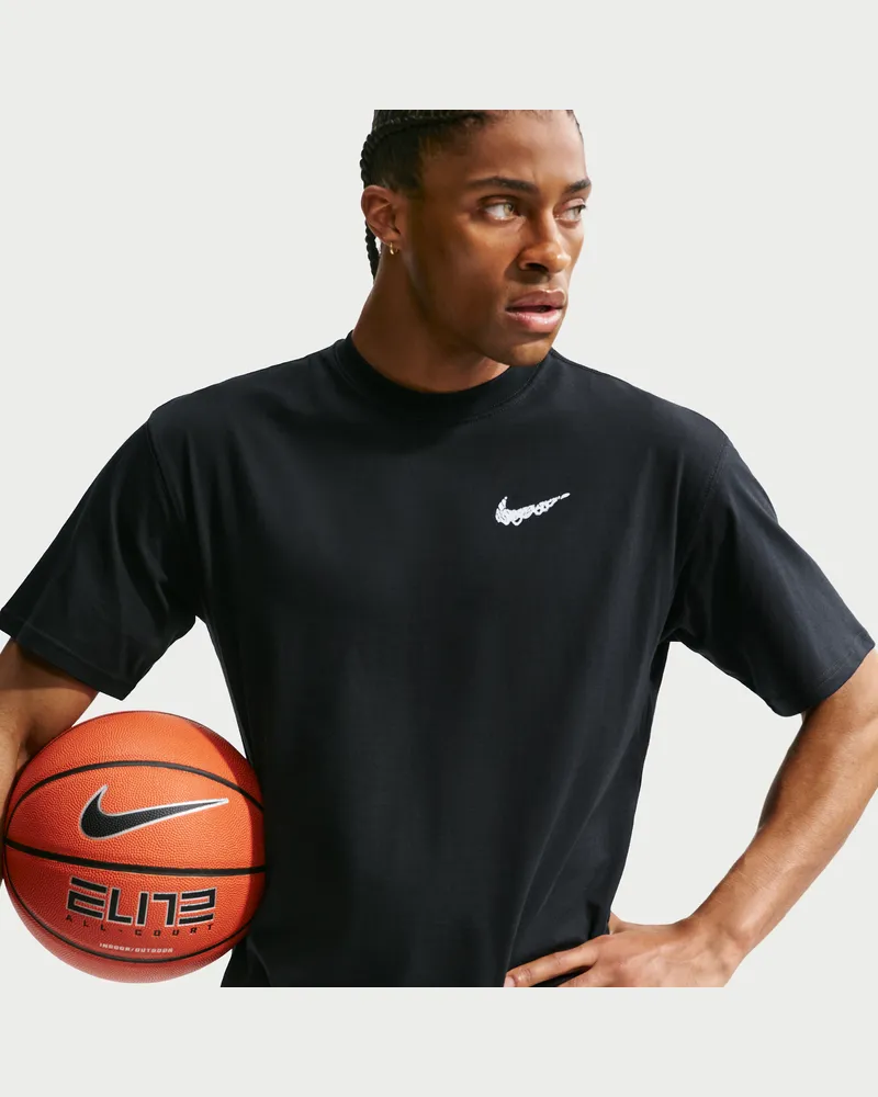 Nike Basketball-T-Shirt (Herren) - Schwarz Schwarz