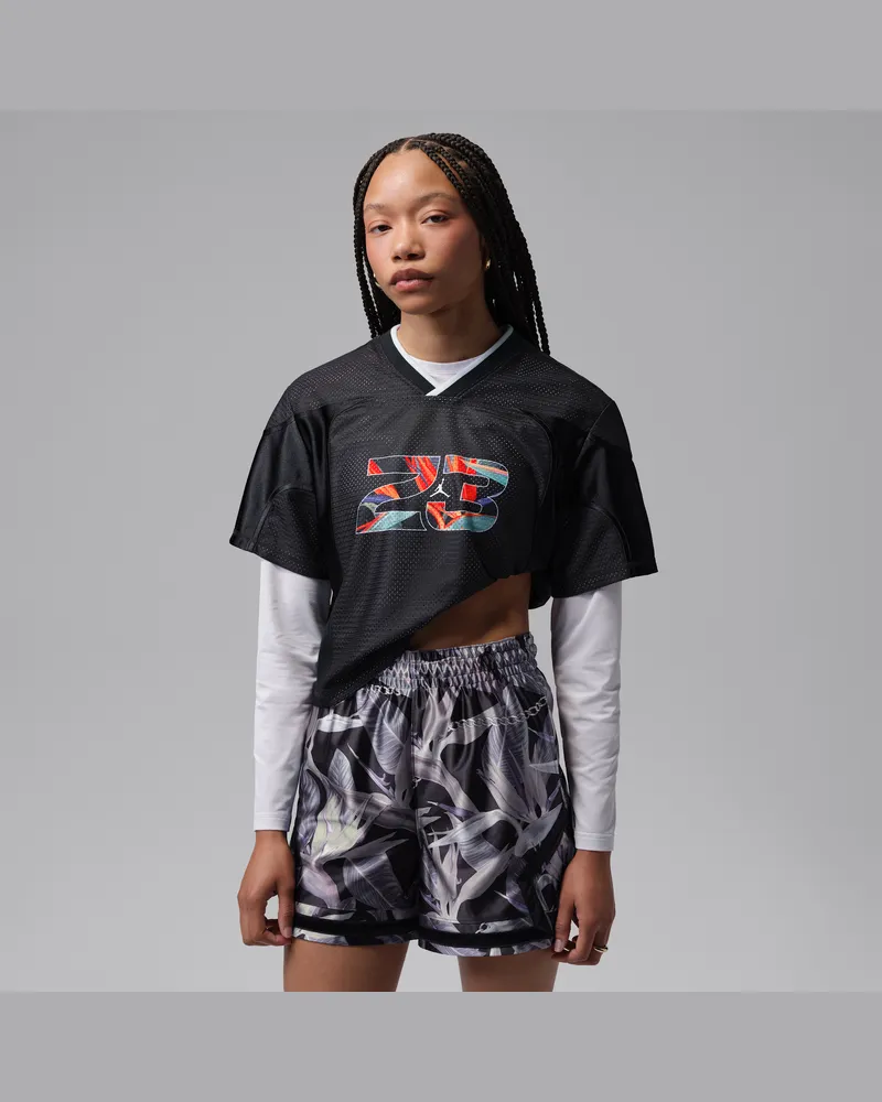Jordan Flight Trikot (Damen) - Schwarz Schwarz