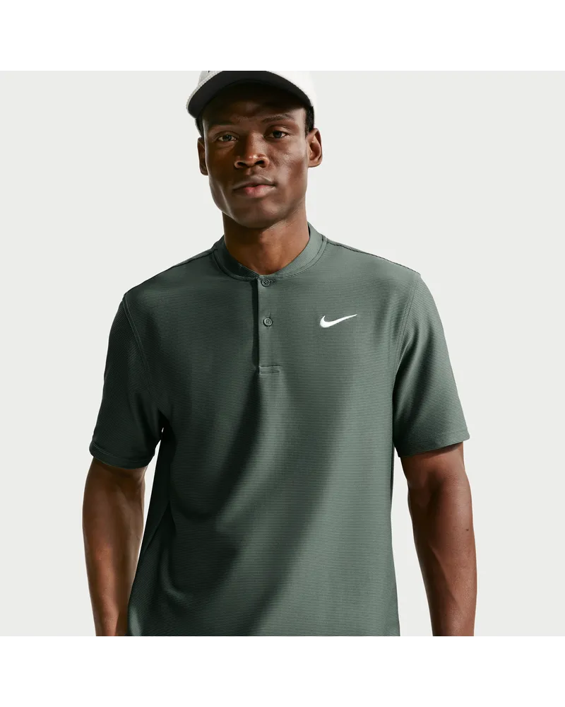 Nike Velocity Dri-FIT Golf-Poloshirt mit Stehkragen (Herren) - Grün Grün