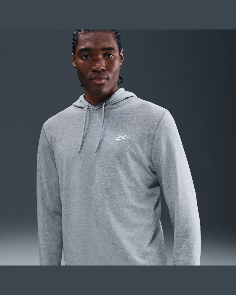 Nike Club Strick-Hoodie (Herren) - Grau Grau