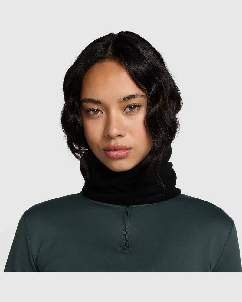 Nike One Therma-FIT Fleece-Schlauchschal (Damen) - Schwarz Schwarz