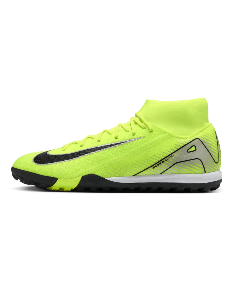 Nike Mercurial Superfly 10 Academy TF High-Top Fußballschuhe - Gelb Gelb