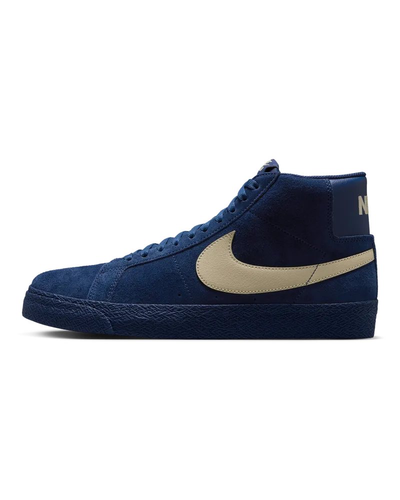 Nike SB Zoom Blazer Mid Skateboardschuh - Blau Blau