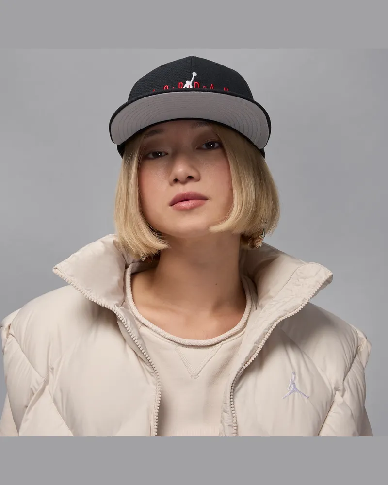 Jordan Pro strukturierte Cap - Schwarz Schwarz