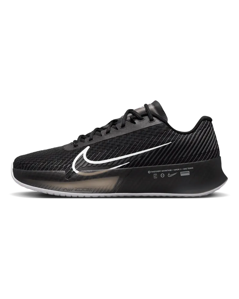 Nike Court Air Zoom Vapor 11 Damen-Tennisschuh für Hartplätze - Schwarz Schwarz