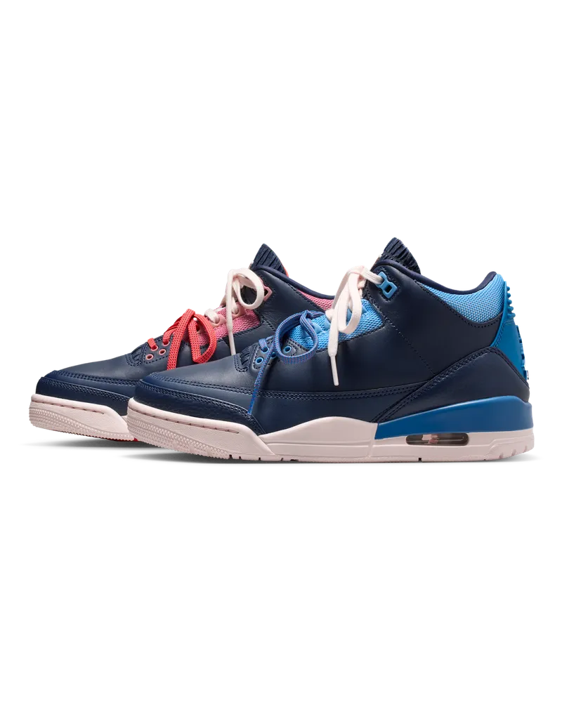 Jordan Air  3 Retro "Sport Renaissance" Schuh (Damen) - Blau Blau