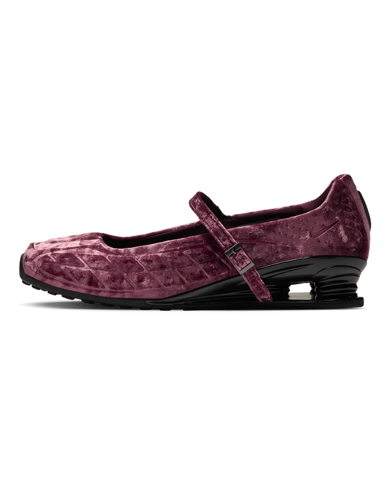 Nike Shox Z Calistra Velvet Schuh (Damen) - Rot Rot