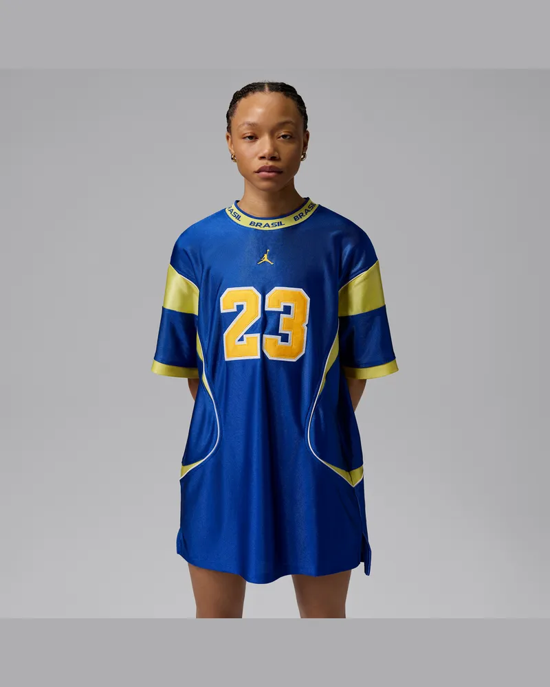 Jordan Brooklyn Brasilien Trikotkleid (Damen) - Blau Blau