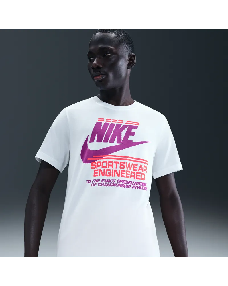 Nike Sportswear Herren-T-Shirt - Weiß Weiß