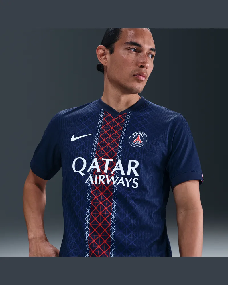 Nike Paris Saint-Germain 2025/26 Match Home  Authentic Dri-FIT ADV Fußballtrikot (Herren) - Blau Blau