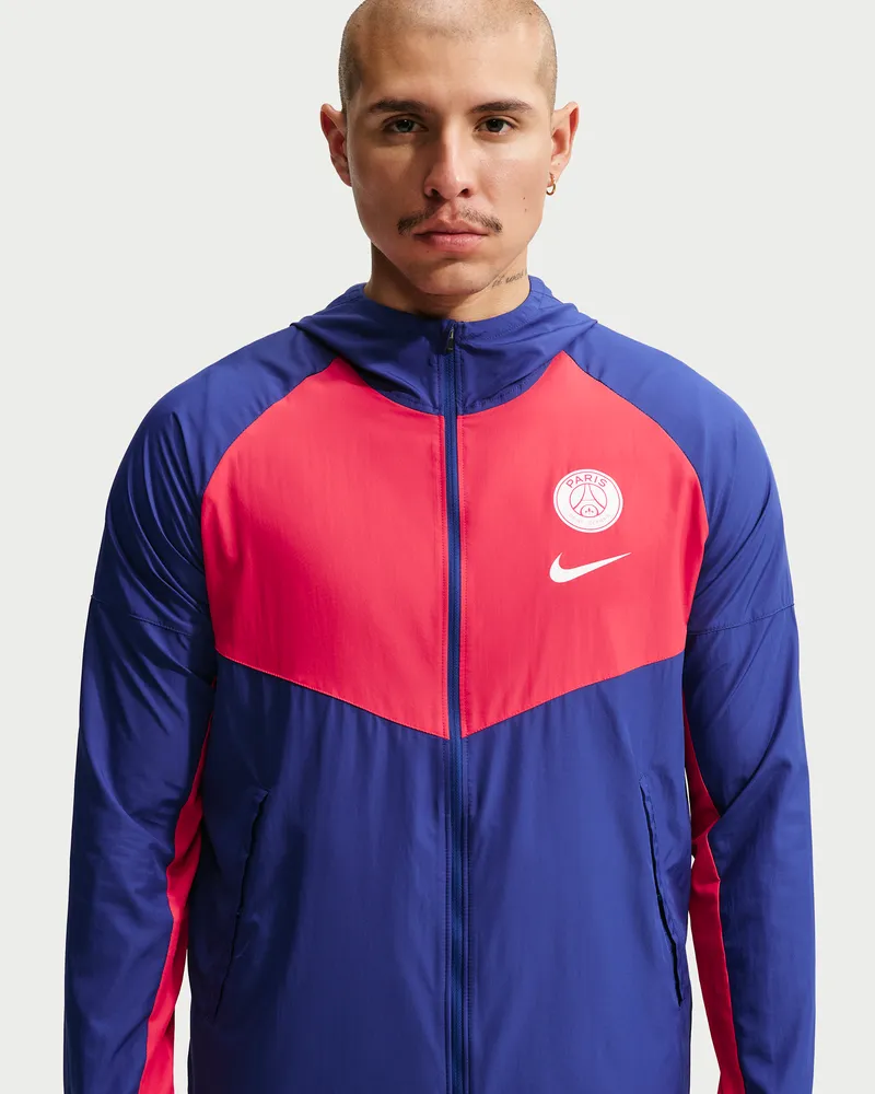 Nike Paris Saint-Germain City Side Herren-Fußballjacke - Blau Blau