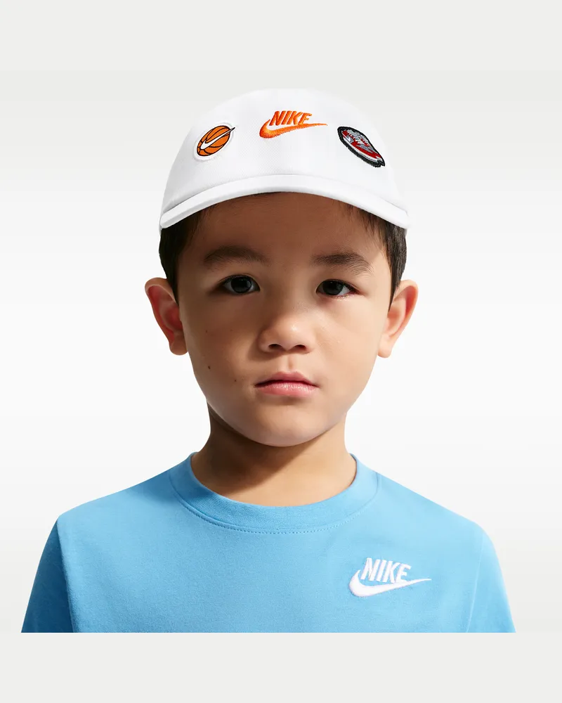 Nike Statement Patch Club Cap (jüngere Kinder) - Weiß Weiß