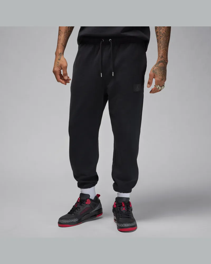 Nike Jordan Flight Fleece Hose für Herren - Schwarz Schwarz