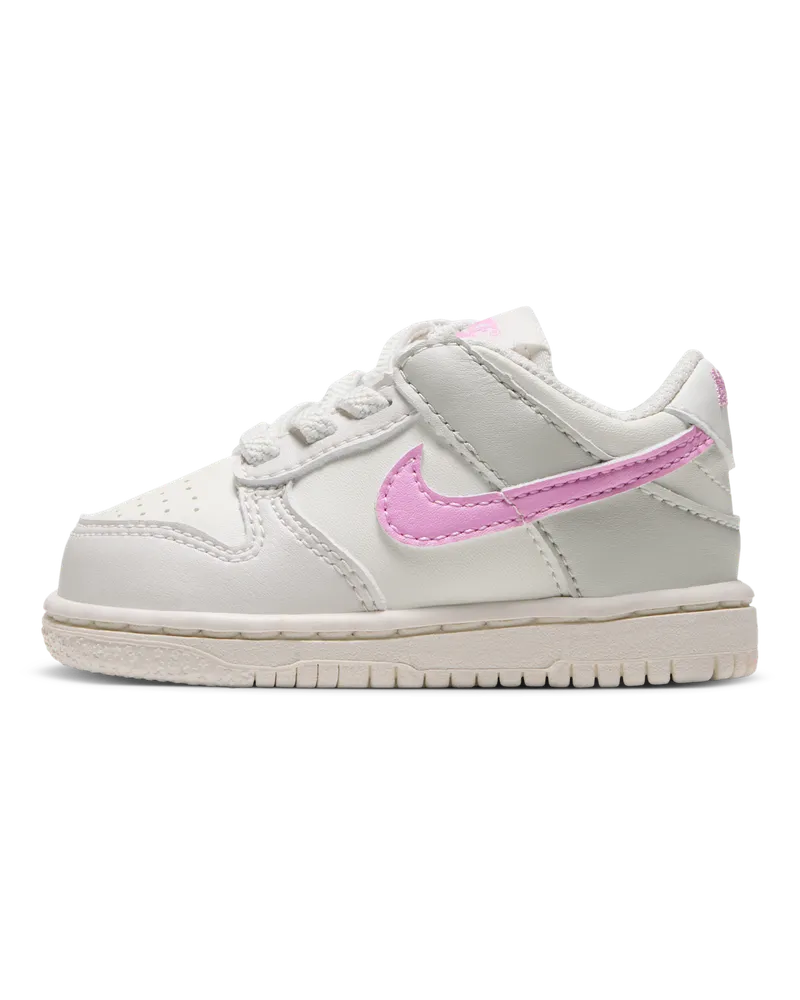 Nike Dunk Low Schuh für Babys und Kleinkinder - Weiß Weiß