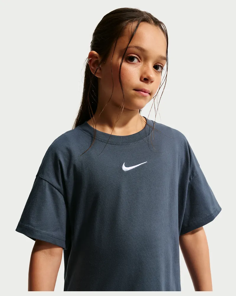 Nike Essential T-Shirt (ältere Kinder, Mädchen) - Blau Blau