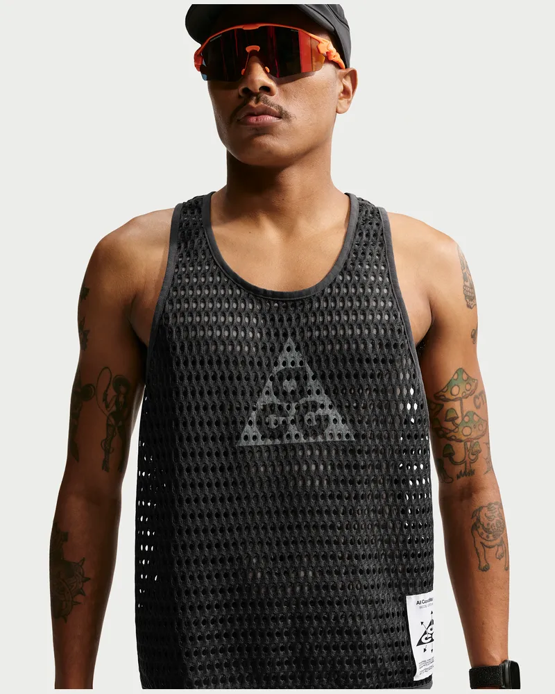 Nike ACG Radical AirFlow Dri-FIT Traillauf-Tanktop (Herren) - Grau Grau