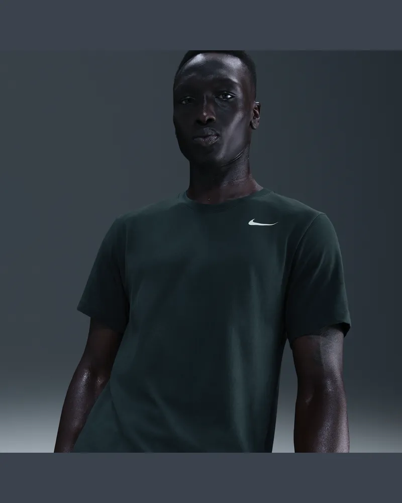 Nike Dri-FIT Fitness-T-Shirt für Herren - Grün Grün