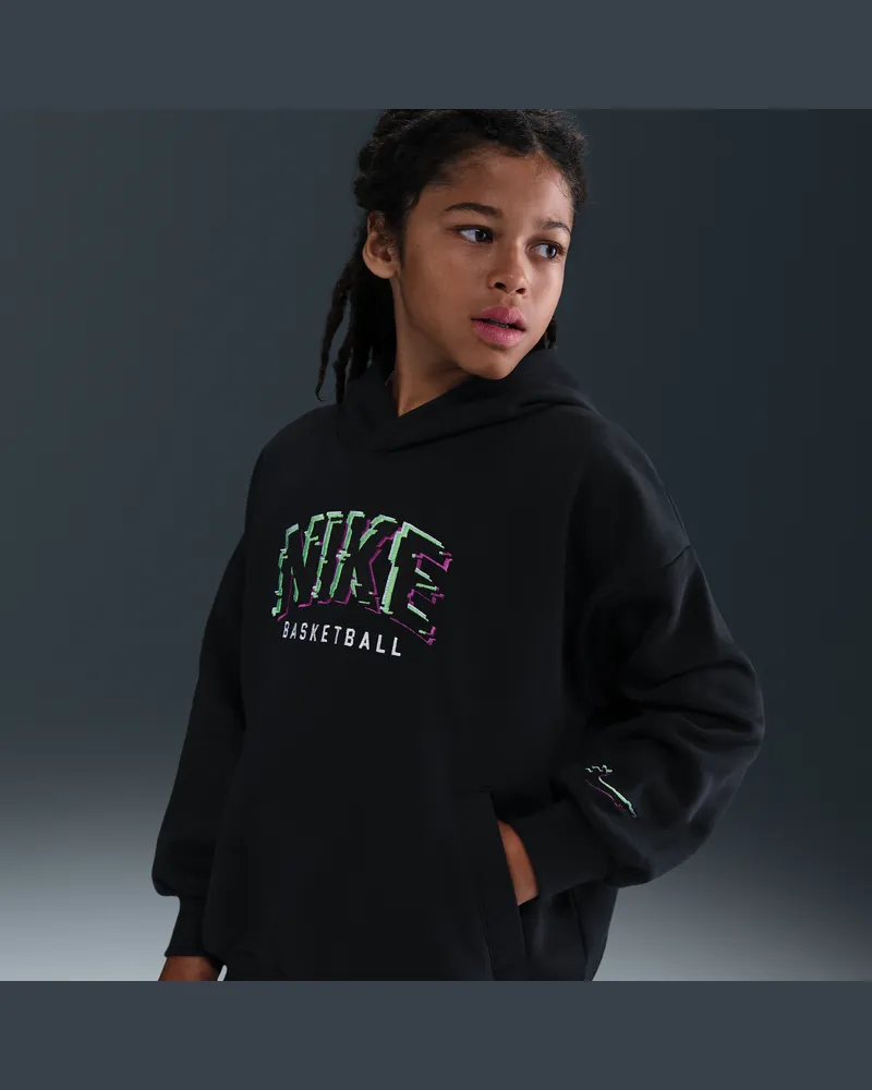 Nike Culture of Basketball Fleece Hoodie für ältere Kinder - Schwarz Schwarz