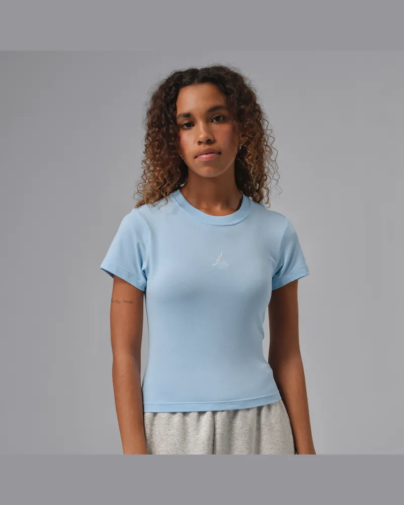 Jordan Essentials Damen-T-Shirt - Blau Blau