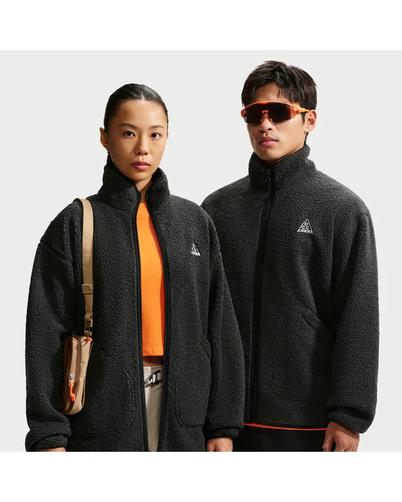 Nike ACG Man's Best Friend Jacke mit durchgehendem Reißverschluss - Schwarz Schwarz