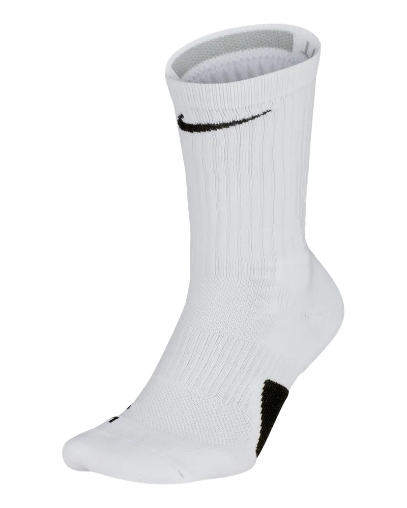 Nike Elite Crew Basketballsocken - Weiß Weiß