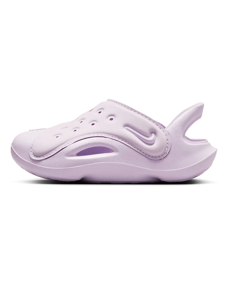 Nike Aqua Swoosh Sandalen für Babys/Kleinkinder - Lila Lila