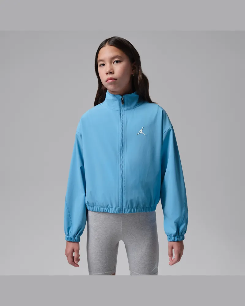 Jordan Jumpman Sport mit durchgehendem Reißverschluss für ältere Kinder - Blau Blau