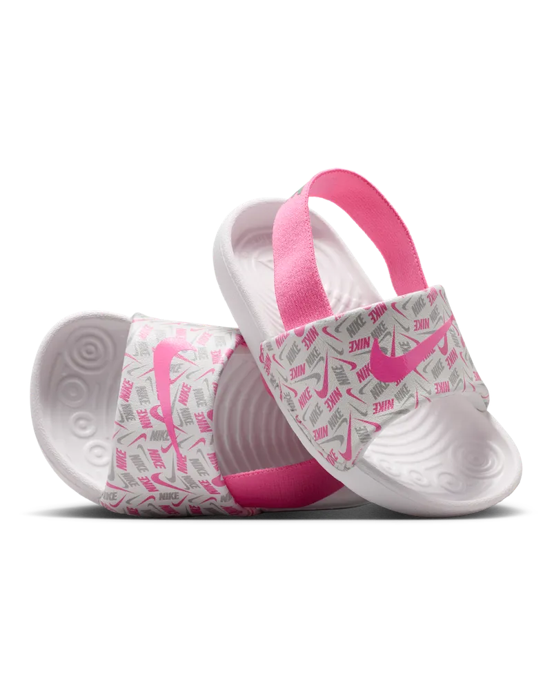 Nike Kawa Slides für Babys und Kleinkinder - Weiß Weiß