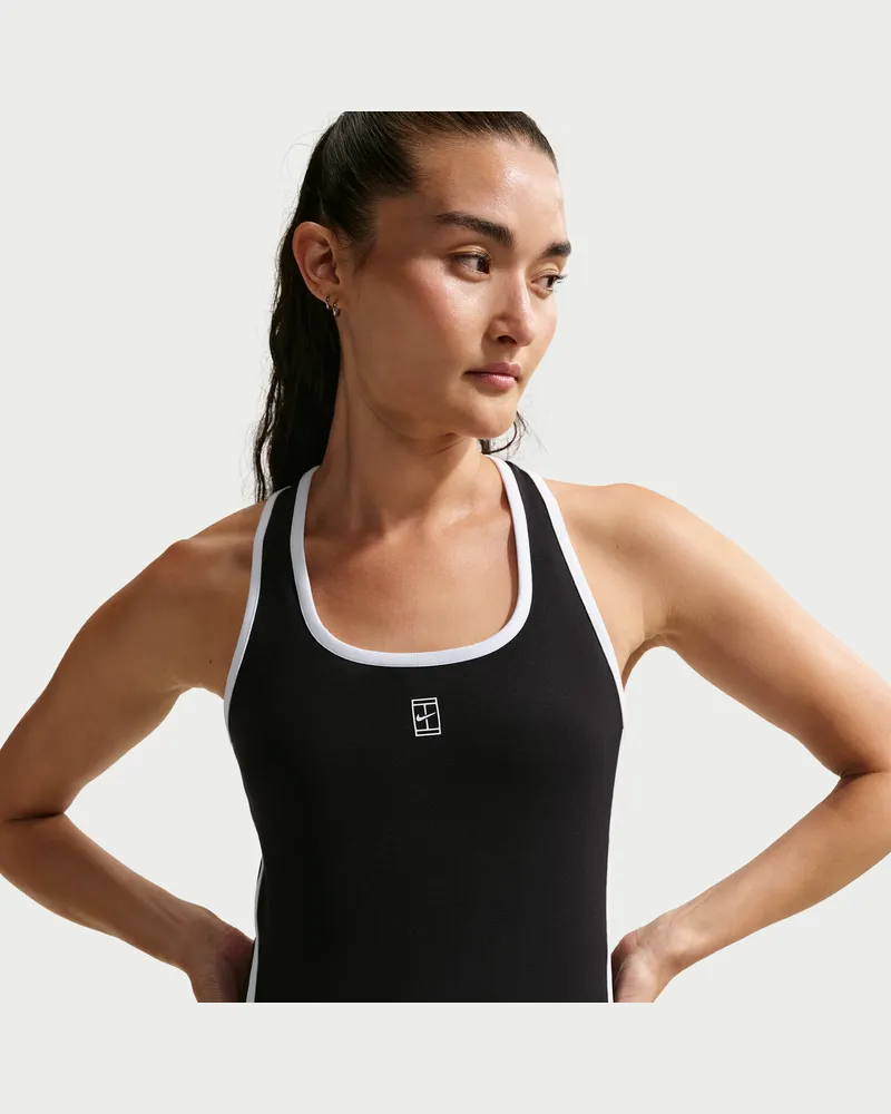 Nike Advantage Dri-FIT Tennis-Tanktop (Damen) - Schwarz Schwarz