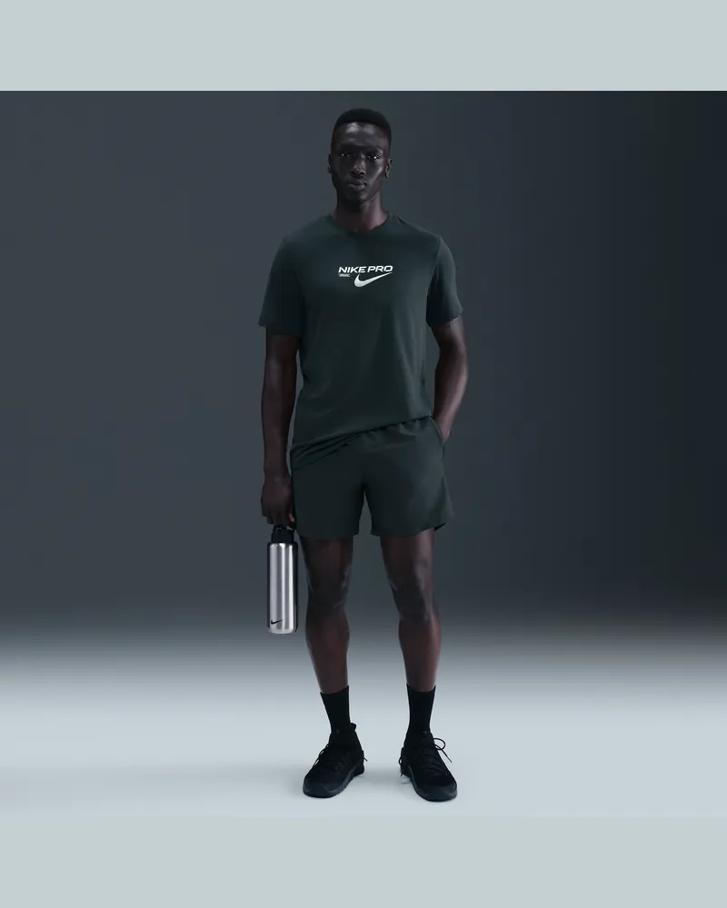Nike Pro Training Dri-FIT Shorts (ca. 15 cm, Herren) - Grün Grün
