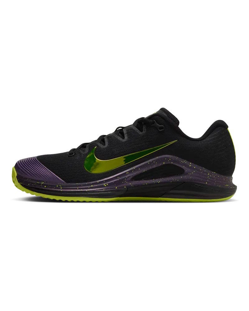 Nike Vapor 12 Clay Court Tennisschuh (Herren) - Schwarz Schwarz