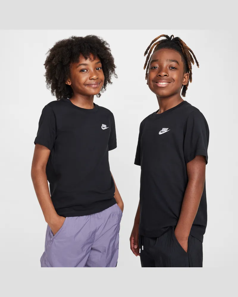 Nike T-Shirt für ältere Kinder - Schwarz Schwarz