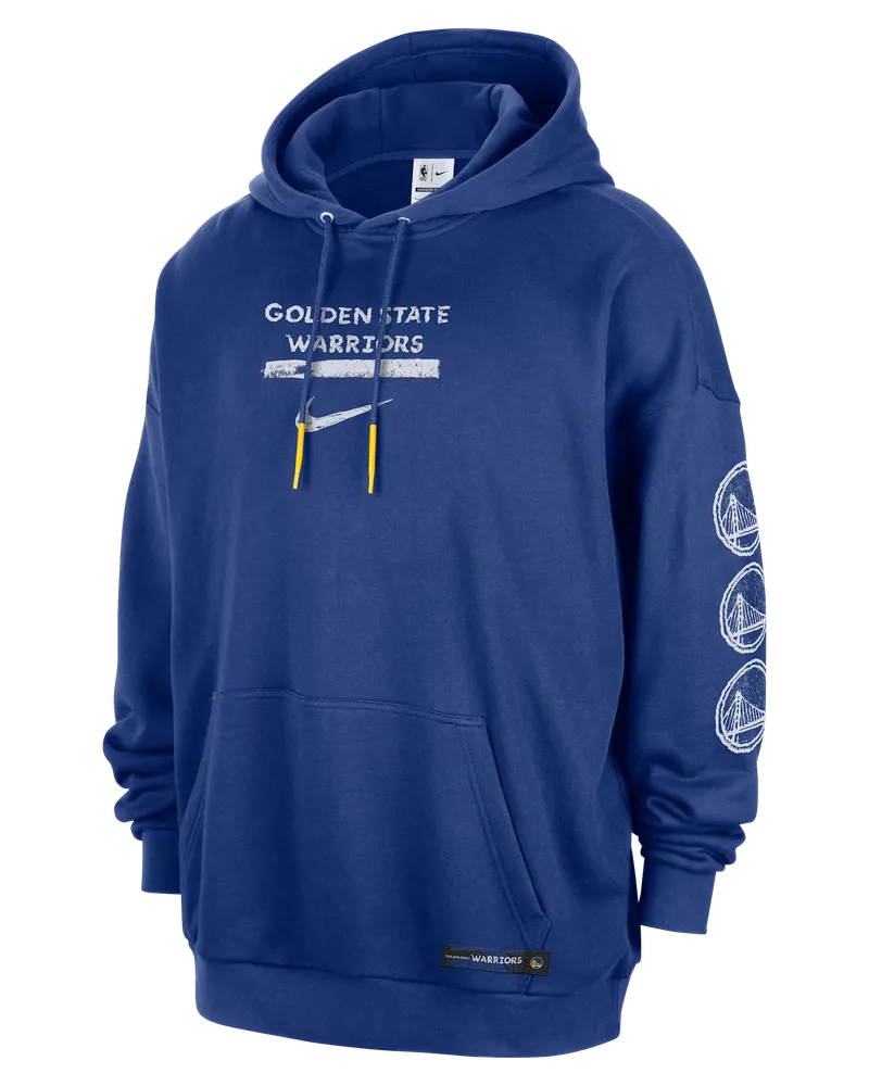 Jordan Golden State Warriors Courtside  NBA Club Premium-Hoodie für Herren - Blau Blau