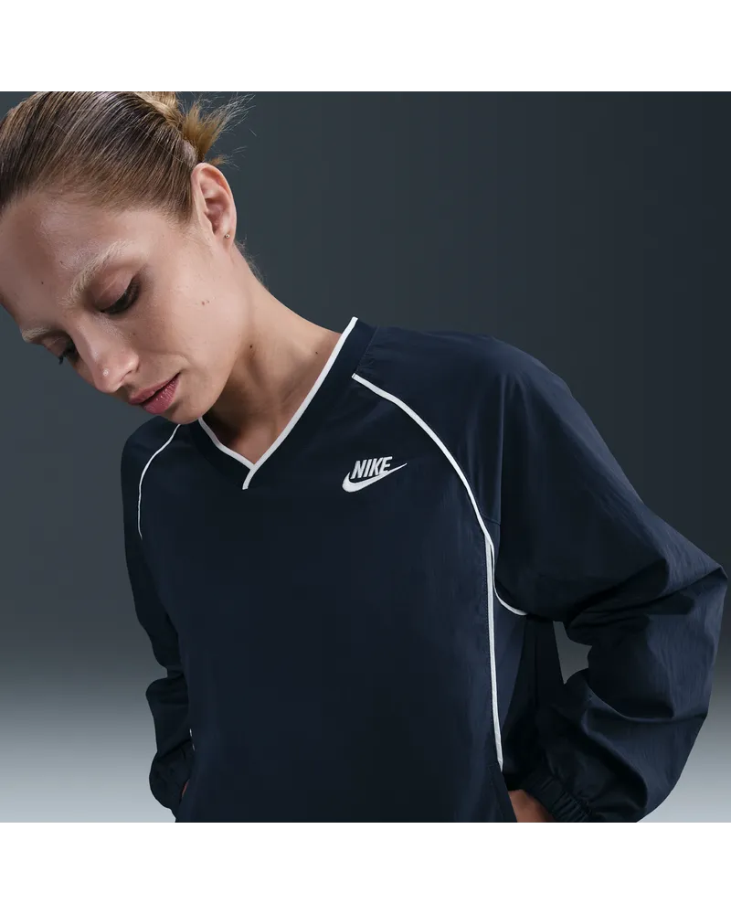 Nike Windrunner Damen-Pullover - Blau Blau