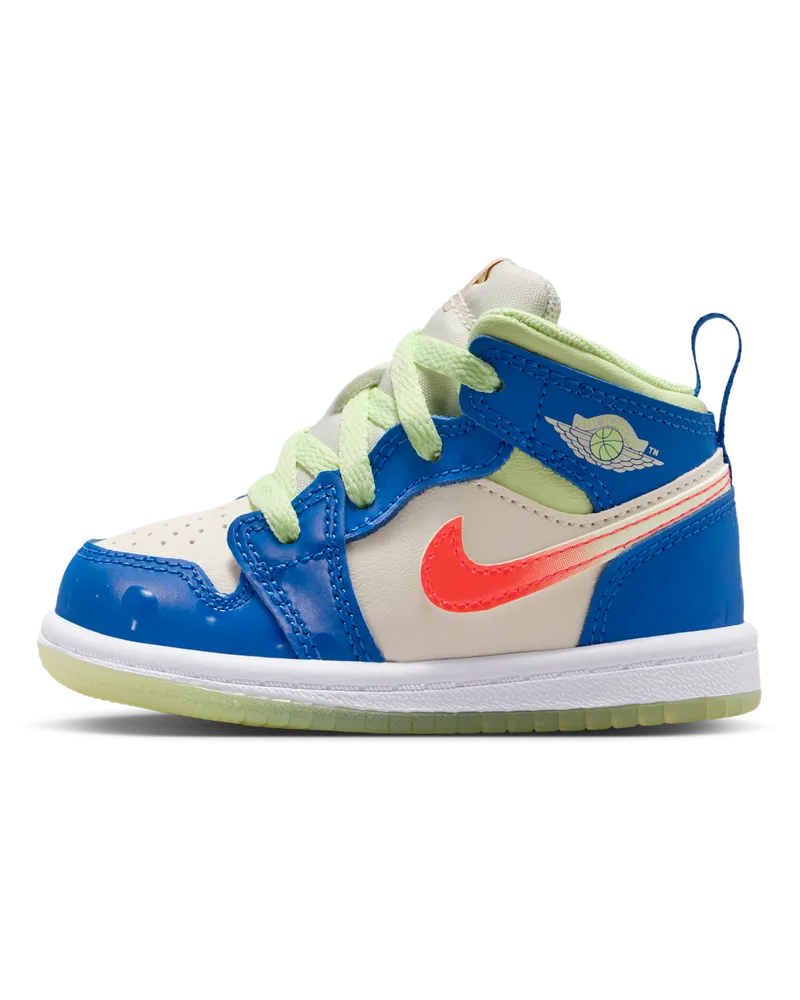 Jordan 1 Mid SE Schuh (Babys/Kleinkinder) - Blau Blau