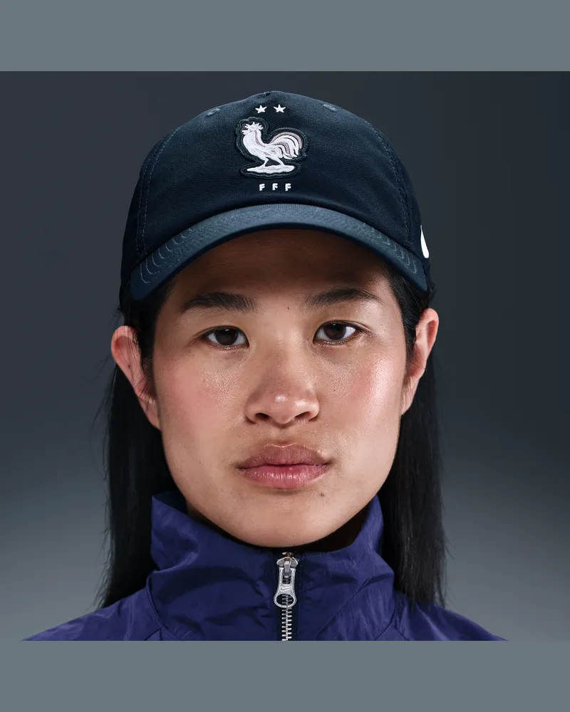 Nike Frankreich 2025/2026  Club Cap US CB L - Blau Blau