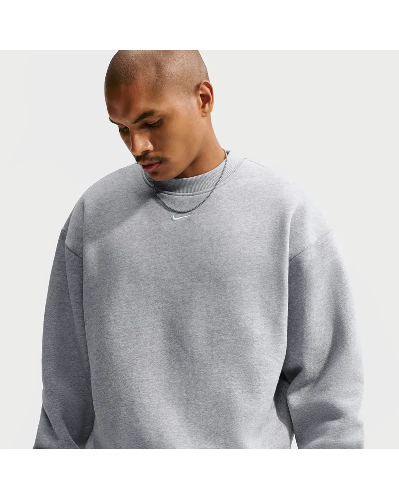 Nike Solo Fleece Sweatshirt (Herren) - Grau Grau