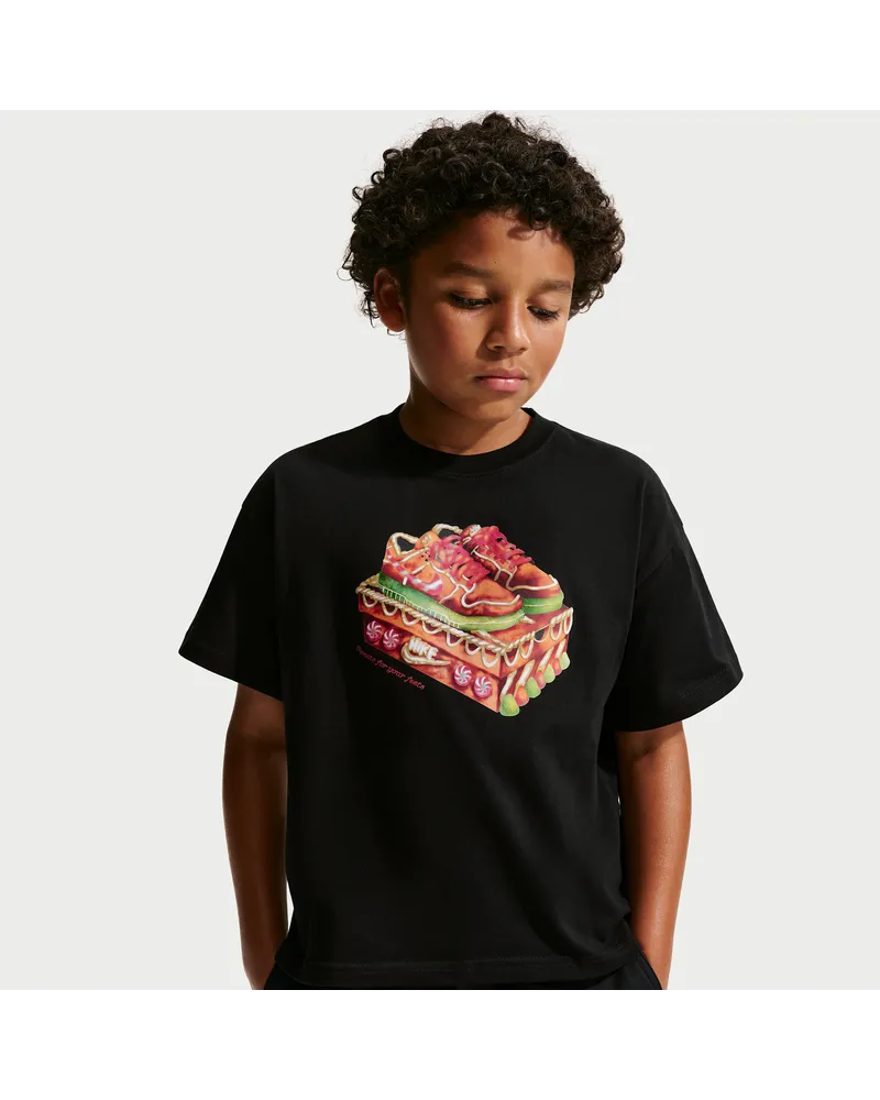 Nike T-Shirt (ältere Kinder) - Schwarz Schwarz