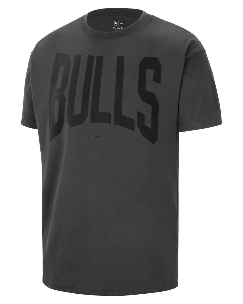 Nike Chicago Bulls  Basketball-T-Shirt für Herren - Grau Grau