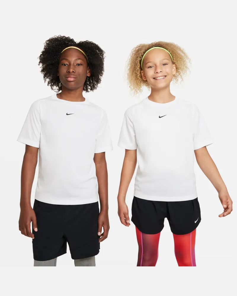 Nike Multi Dri-FIT-Trainingsoberteil für ältere Kinder (Jungen) - Weiß Weiß