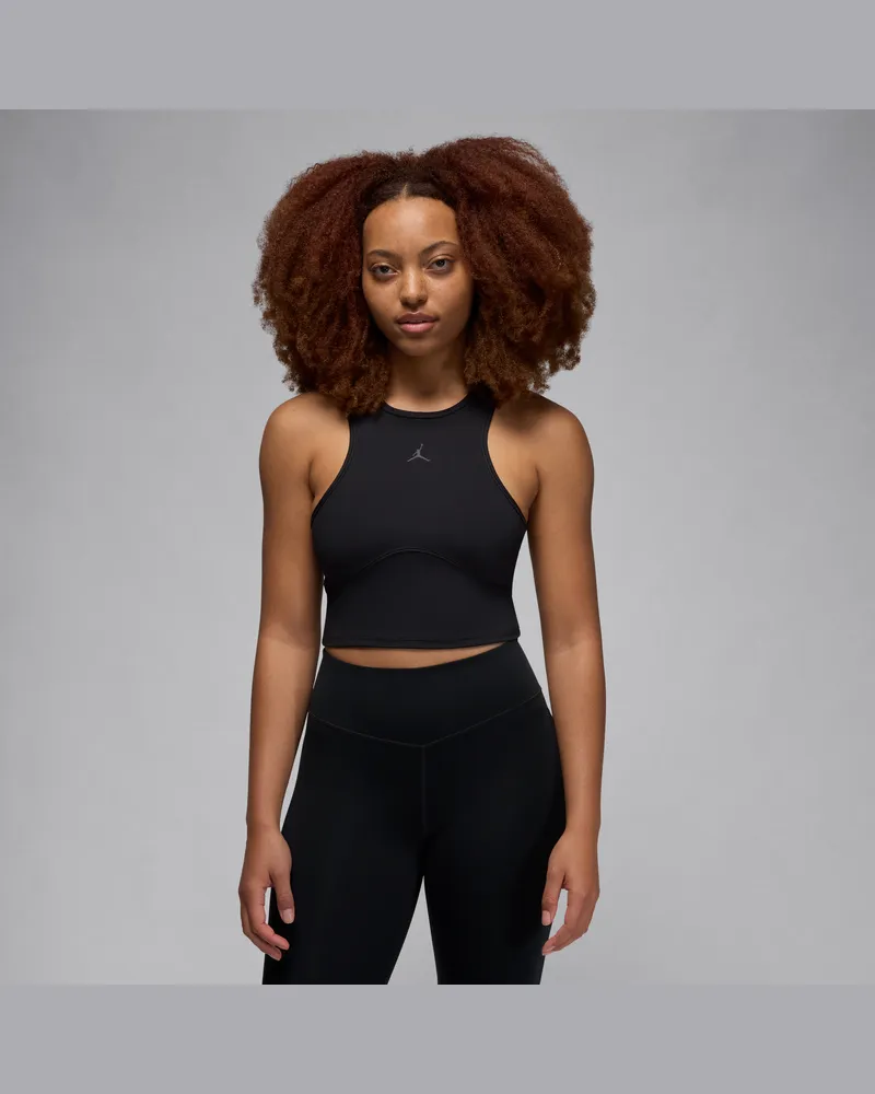 Nike Jordan Sport figurbetontes Damen-Tanktop - Schwarz Schwarz