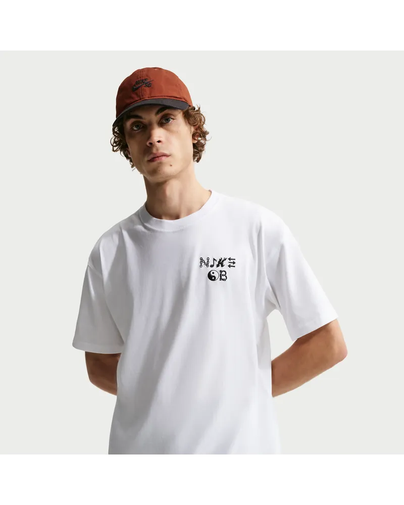 Nike SB Skate-T-Shirt - Weiß Weiß