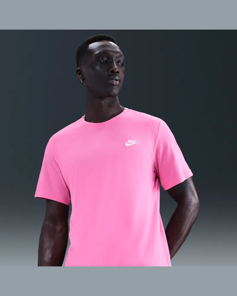 Nike Club Herren-T-Shirt - Pink Pink
