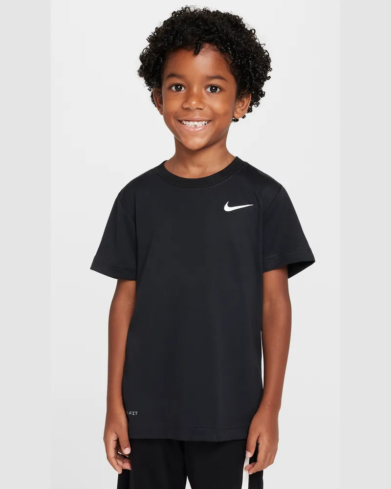 Nike Legend T-Shirt mit Dri-FIT-Technologie (jüngere Kinder) - Schwarz Schwarz