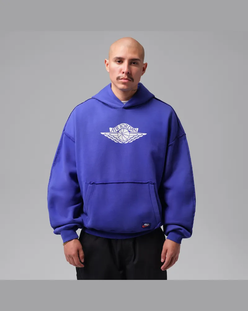 Jordan Flight Wings Fleece-Hoodie (Herren) - Blau Blau