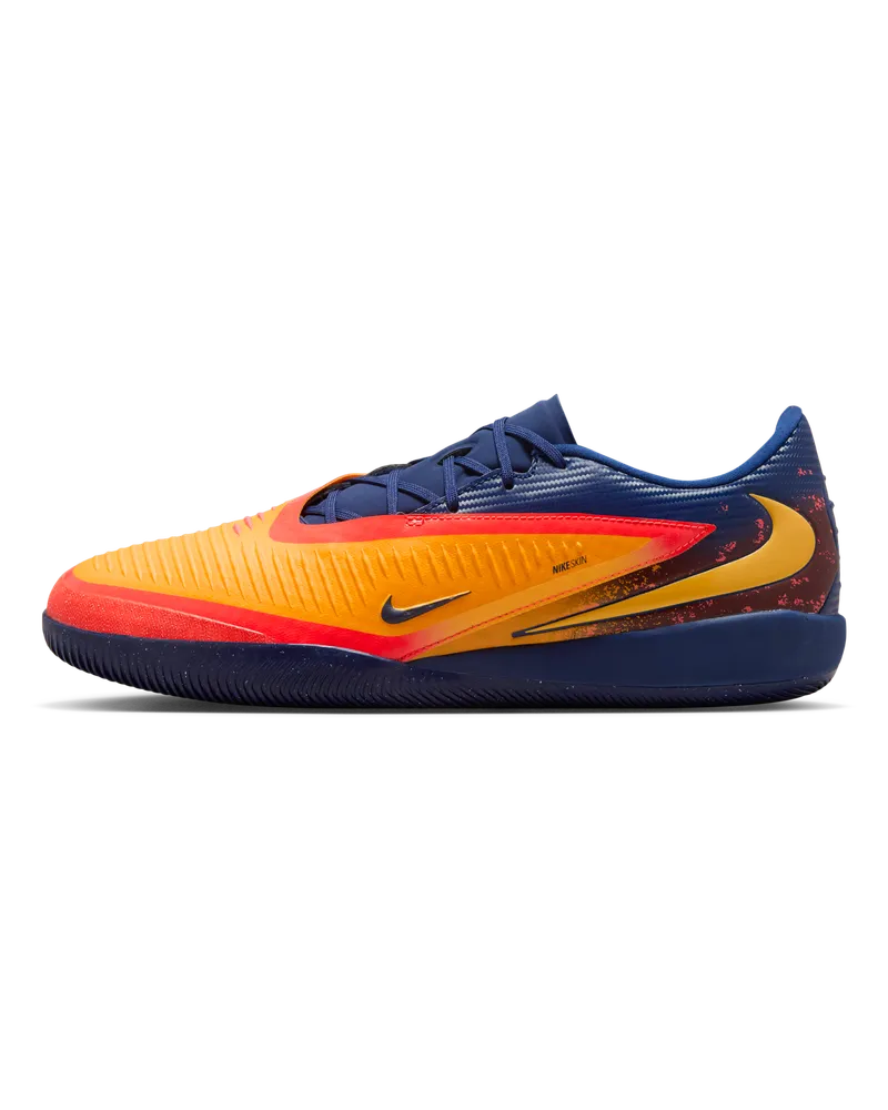 Nike Phantom 6 Low Academy "Erling Haaland" Fußballschuh für Hallen- und Hartplätze - Orange Orange